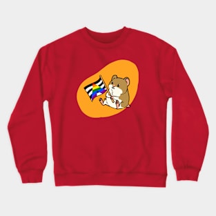 Hamster Pride Ally Crewneck Sweatshirt